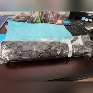 Coach Black Grey Signature Umbrella